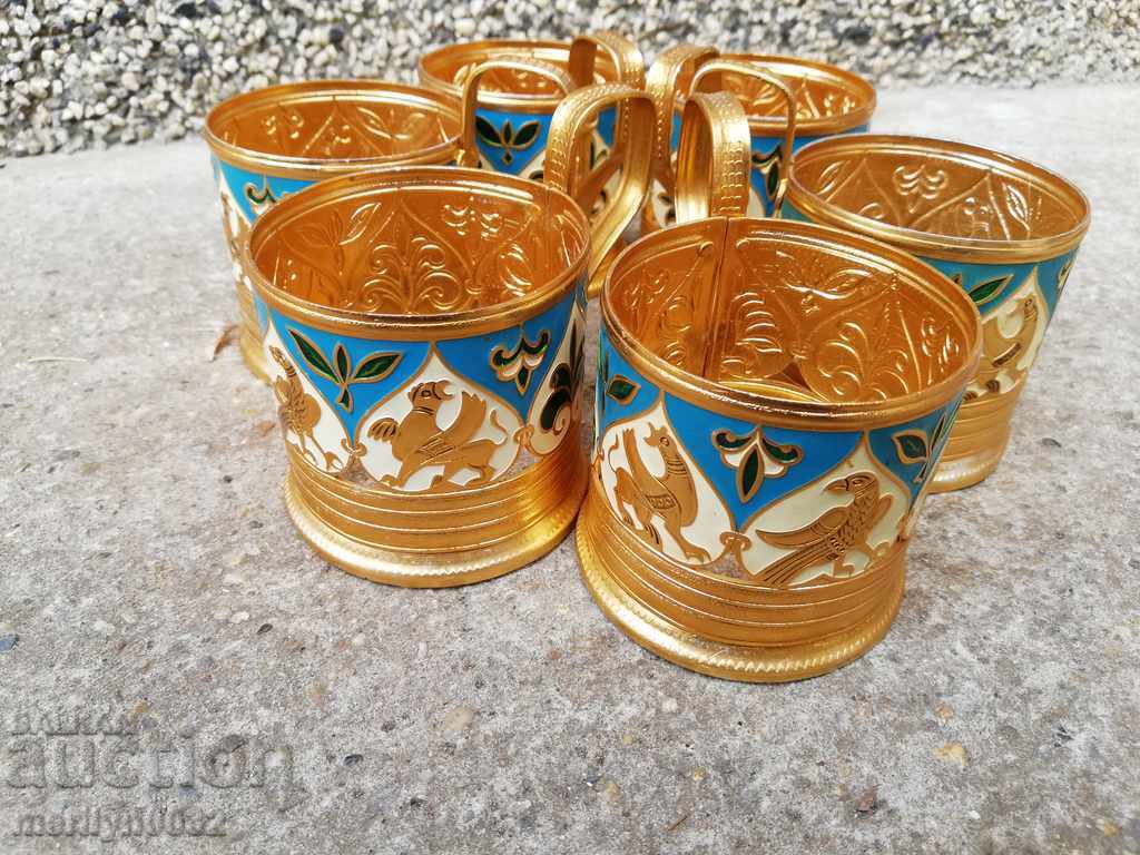 Delivery of Service coasters for glasses 6 pcs cup coaster USSR Delivery of Service coasters for glasses 6 pcs cup coaster USSR