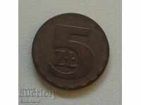 Πολωνία 5 ζλότι 1976