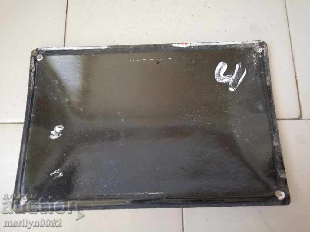 Delivery of Enamel social plate, plate Delivery of Enamel social plate, plate