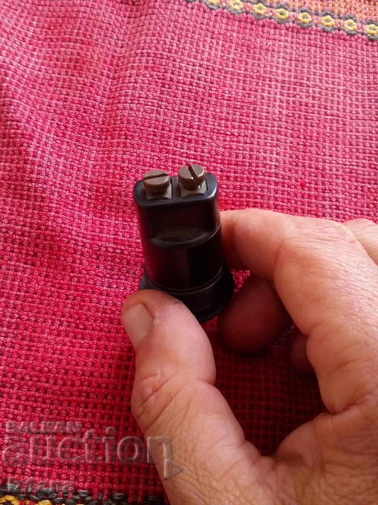 Auction Old electric button Auction Old electric button