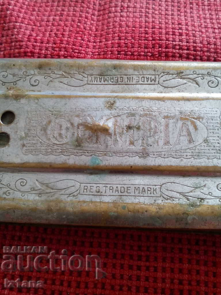 Old German harmonica OLYMPIA with price 45.00 BGN | € 23.01 Old German harmonica OLYMPIA with price 45.00 BGN | € 23.01