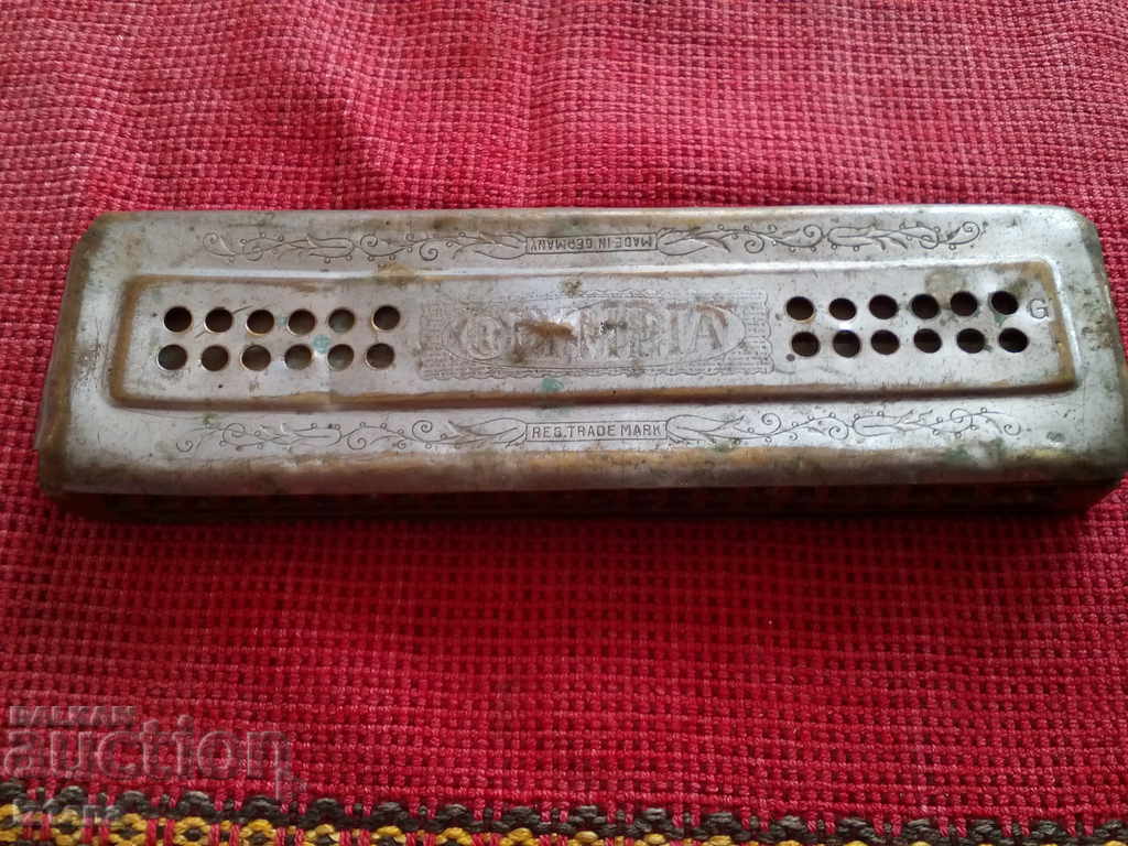 Old German harmonica OLYMPIA