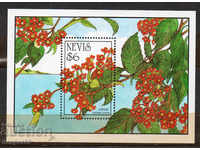 1993. Nevis. Λουλούδια από τη Δυτική Ινδία.