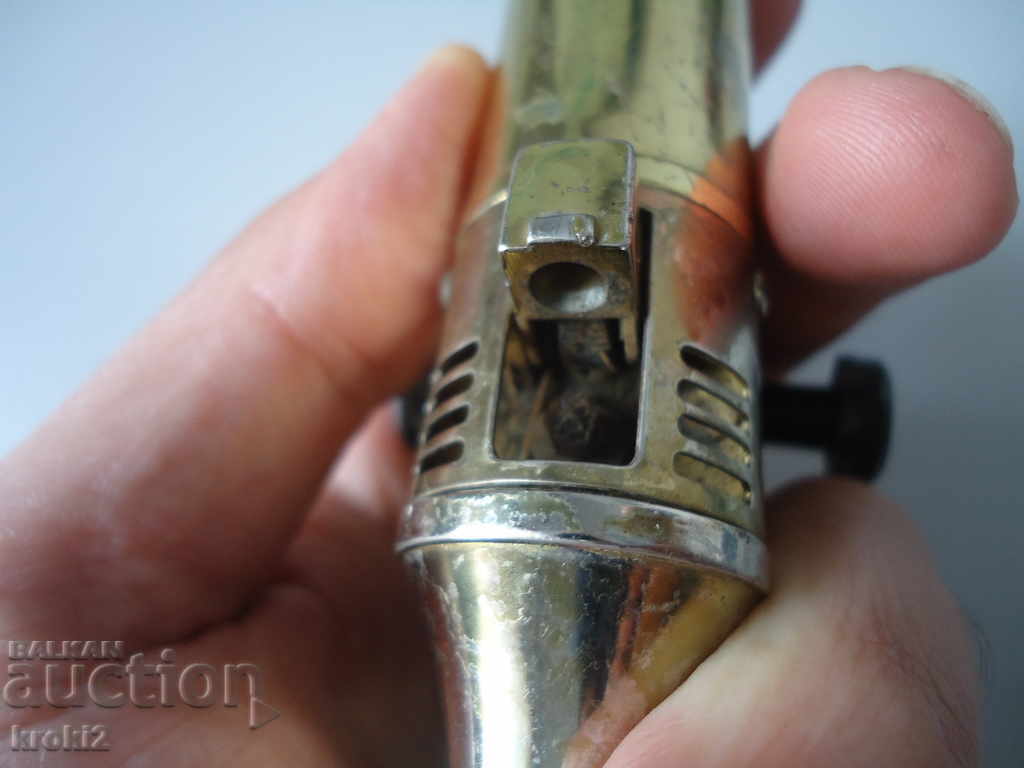 OLD PETROL LIGHTER OLD CANNON TOP with price 29.99 BGN | € 15.33 OLD PETROL LIGHTER OLD CANNON TOP with price 29.99 BGN | € 15.33