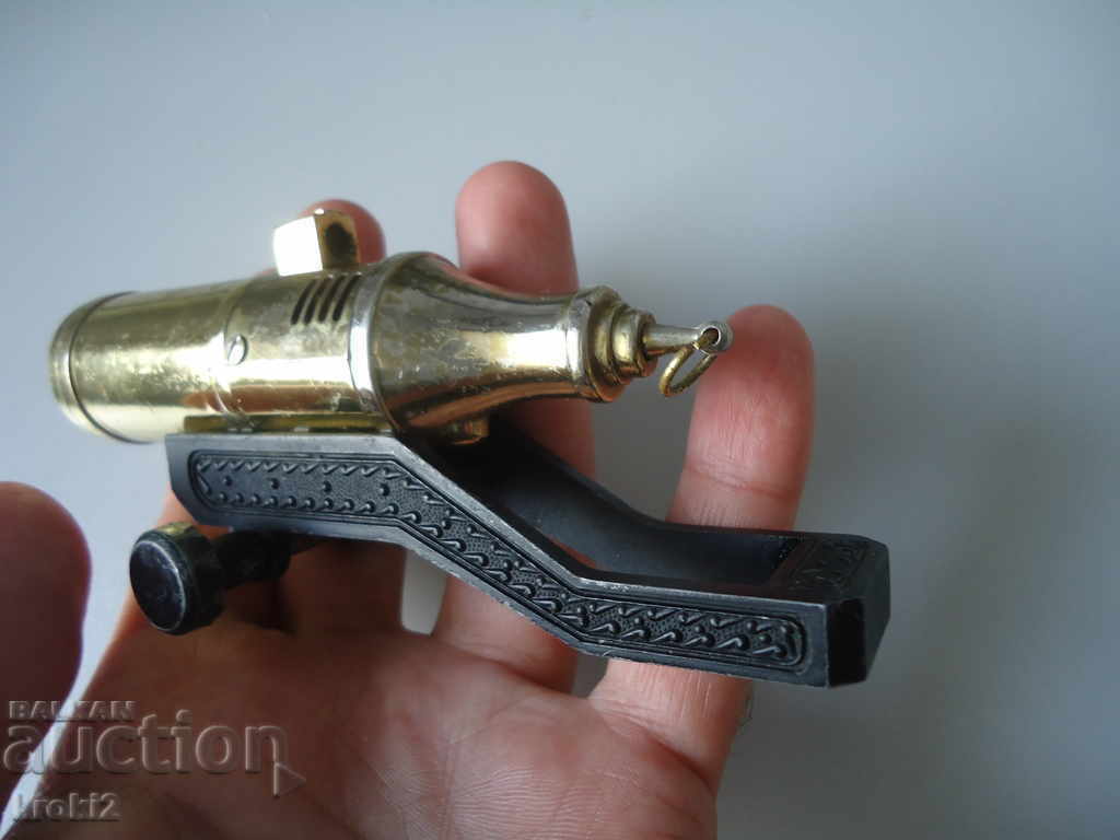 OLD PETROL LIGHTER OLD CANNON TOP - 5 OLD PETROL LIGHTER OLD CANNON TOP - 5
