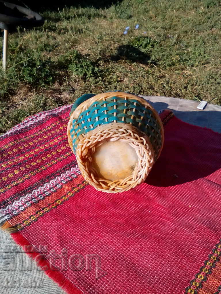 An old knitted bottle, a damagan - 6 An old knitted bottle, a damagan - 6