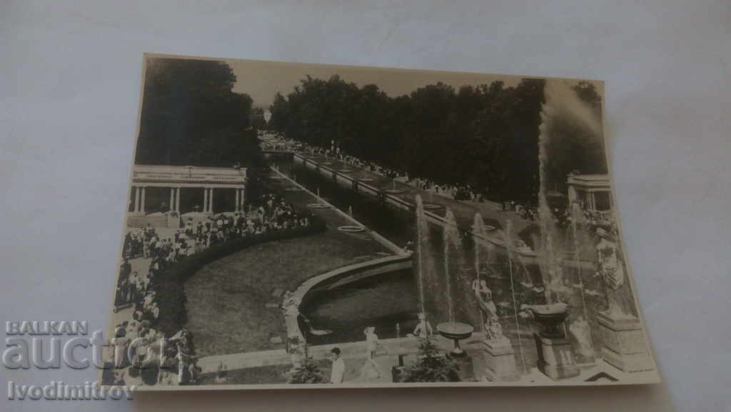 Καρτ ποστάλ Peterhof Σιντριβάνια