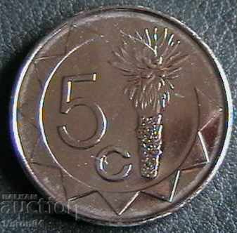 5 cent 2012, Namibia