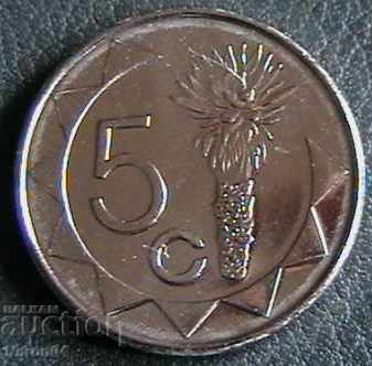 5 cents 2012, Namibia