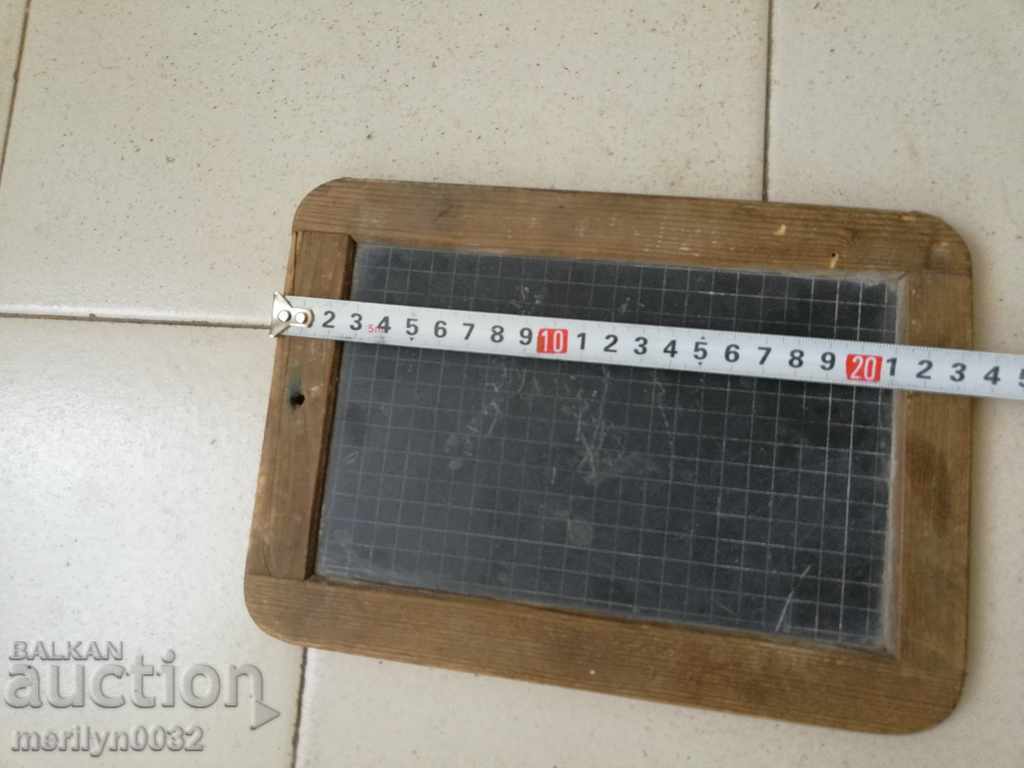 Auction Writing board with a coil from a cell school board Auction Writing board with a coil from a cell school board