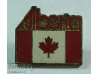 21928 Καναδάς σημαία εθνική σημαία επαρχία Alberta σμάλτο