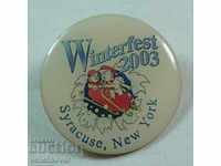 21931 US Sign Winter Festival City of Syracuse New York 2003