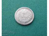 Marea Britanie 1½ Penny 1862 Foarte rare