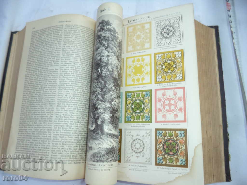 Auction MAYERS LEXIKON / MEYERS KONVERSATIONS LEXIKON - 1896 Auction MAYERS LEXIKON / MEYERS KONVERSATIONS LEXIKON - 1896