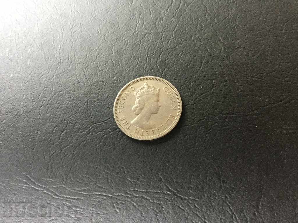 10 cents Malaya and Borneo 1953 with price 5.00 BGN | € 2.56