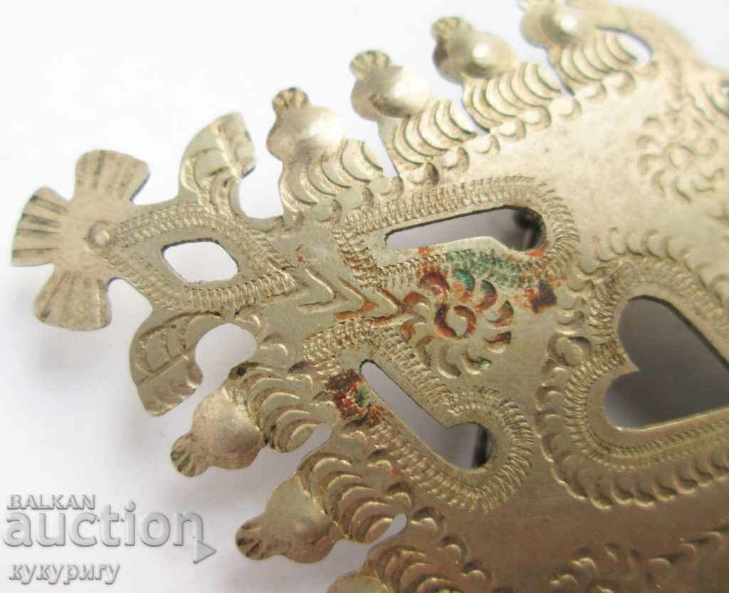 Auction An old handmade forged brooch trek Auction An old handmade forged brooch trek