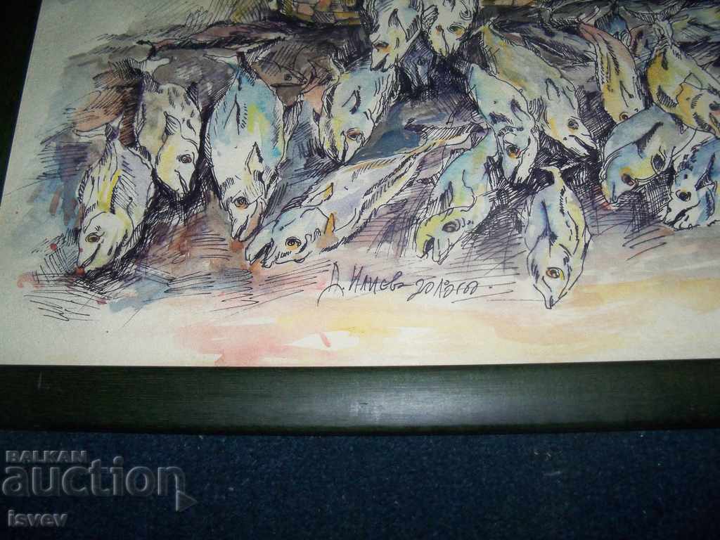 Delivery of "Catch" a picture of the artist Desislava Ilieva Delivery of "Catch" a picture of the artist Desislava Ilieva