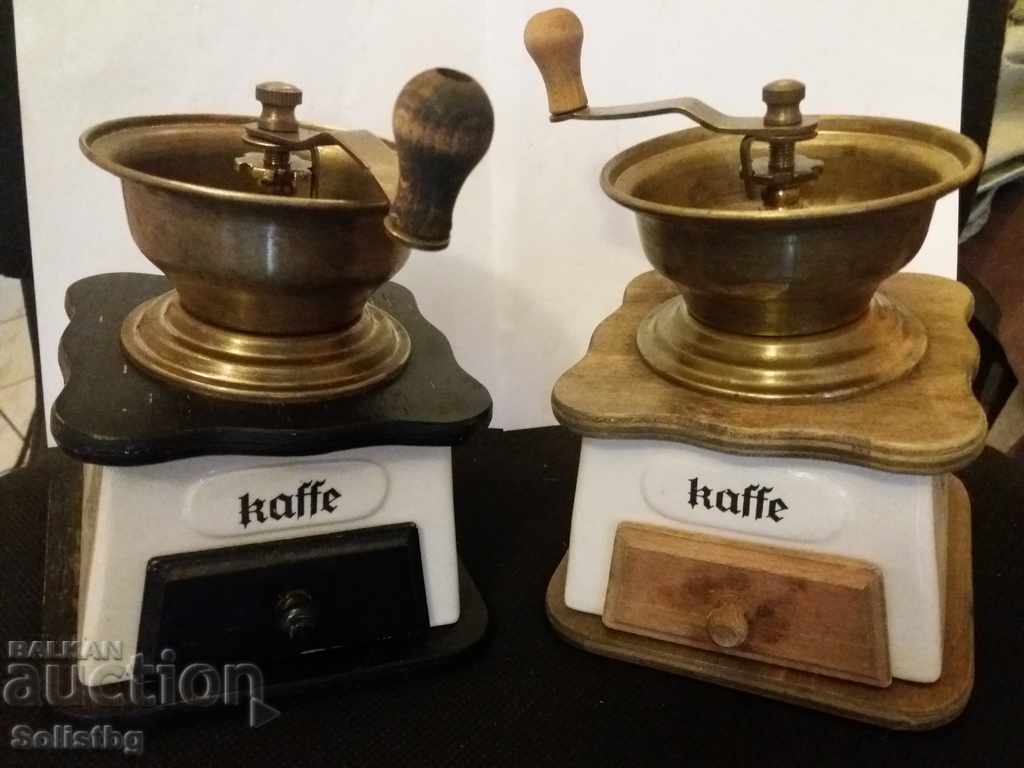 Old coffee grinders. Old coffee grinders.