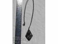 Old necklace pendant filigree filigree