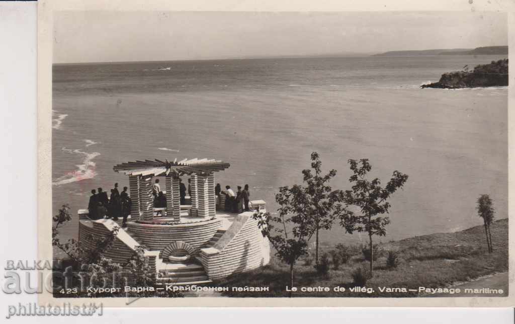 VARNA CARD - VIEW about 1960 At 054