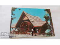 Пощенска картичка Слънчев бряг Ресторант Бъчвата