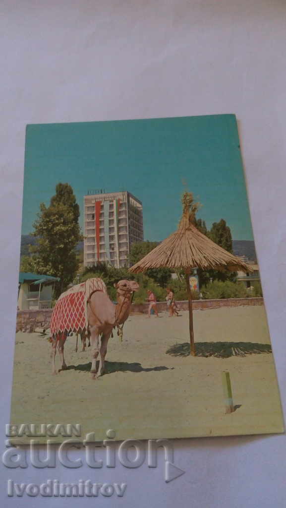 Пощенска картичка Златни пясъци Хотел Астория
