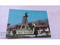 Postcard Karlovo The monument of Vasil Levski