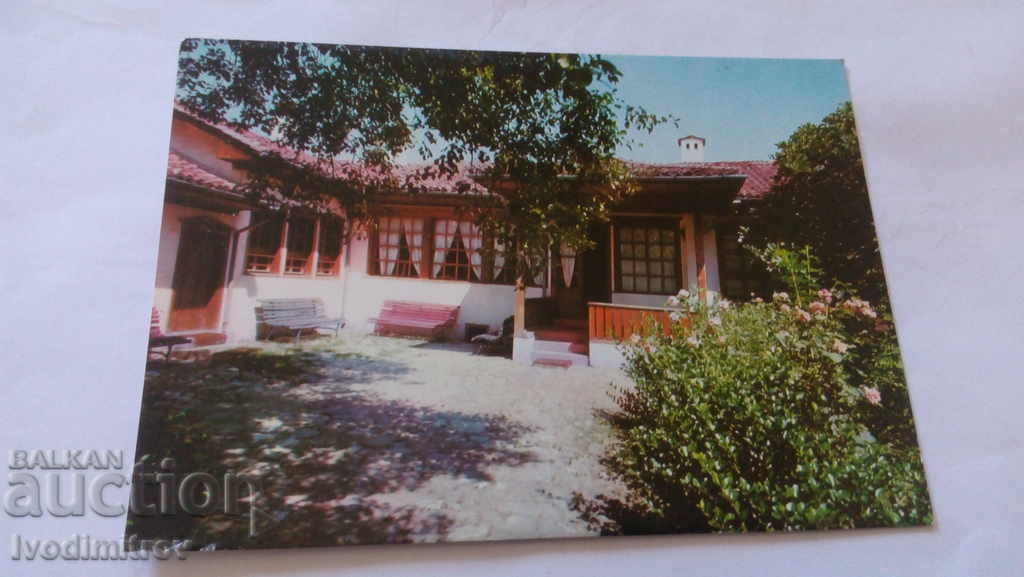 Postcard Pazardjik Konstantin Velichkov House Museum