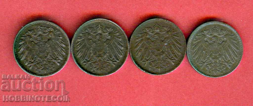 GERMANY GERMANY 5 Pfinging Issue issue 1915 1916 1917 1918 with price 2.49 BGN | € 1.27 GERMANY GERMANY 5 Pfinging Issue issue 1915 1916 1917 1918 with price 2.49 BGN | € 1.27