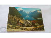 Ταχυδρομική κάρτα Oppstryn, Νορβηγία Χρόνος Fruitblossom