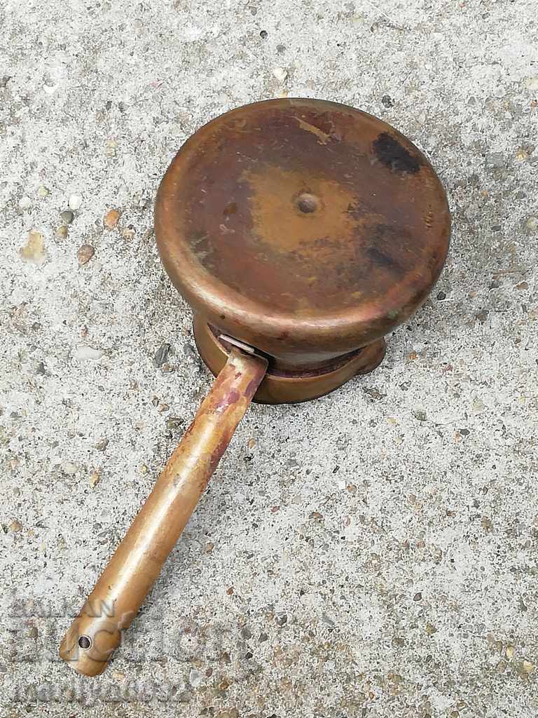 Old copper tin, coffee, baker, copper pot with price 45.00 BGN | € 23.01