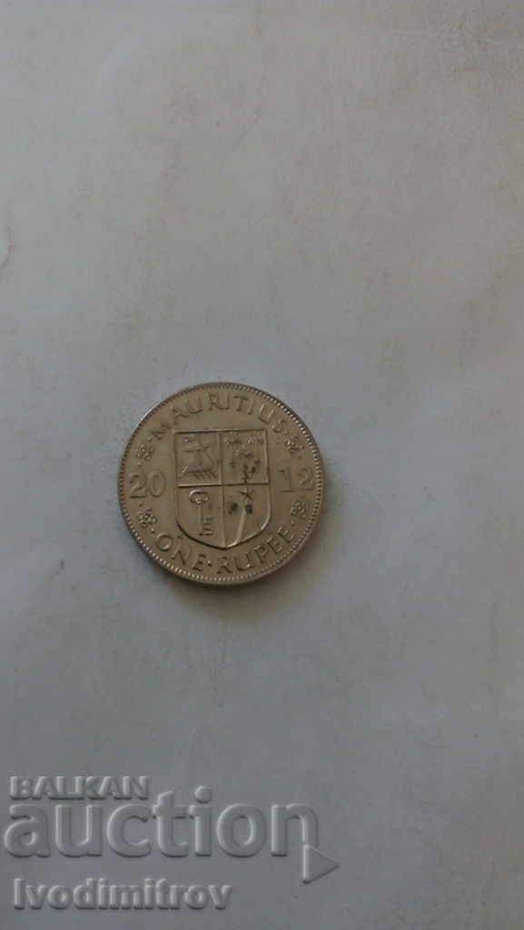 Mauritius 1 rupee 2012