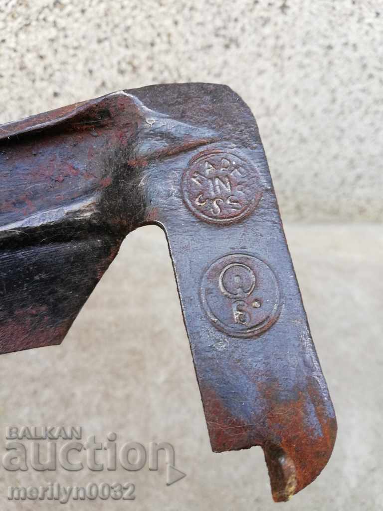 Auction Old hand-forged mowing hair, wrought iron USSR Auction Old hand-forged mowing hair, wrought iron USSR