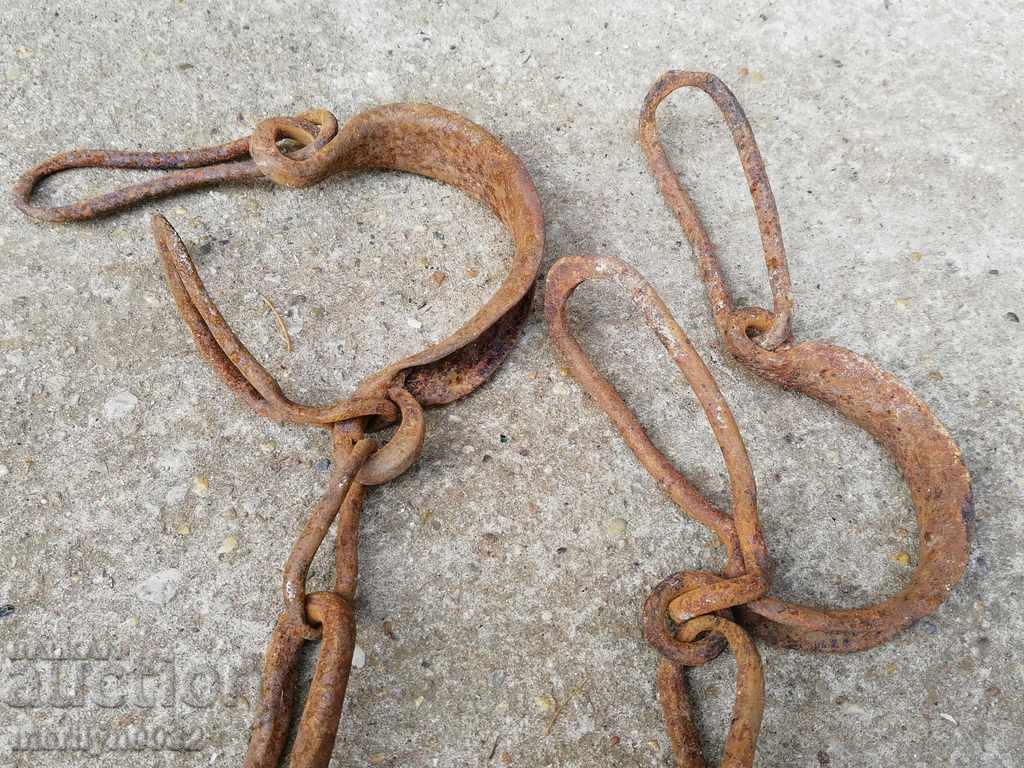 Πόρπες σφυρήλατα χειρός, δεσμά, αλυσίδα, σφυρήλατο σίδερο - 7 Πόρπες σφυρήλατα χειρός, δεσμά, αλυσίδα, σφυρήλατο σίδερο - 7