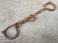 Ръчно ковани букаи, пранги, верига, ковано желязо