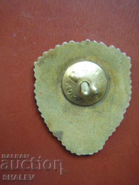 Leading Military Badge - Romania / On Screw - Excellent! - 7 Leading Military Badge - Romania / On Screw - Excellent! - 7