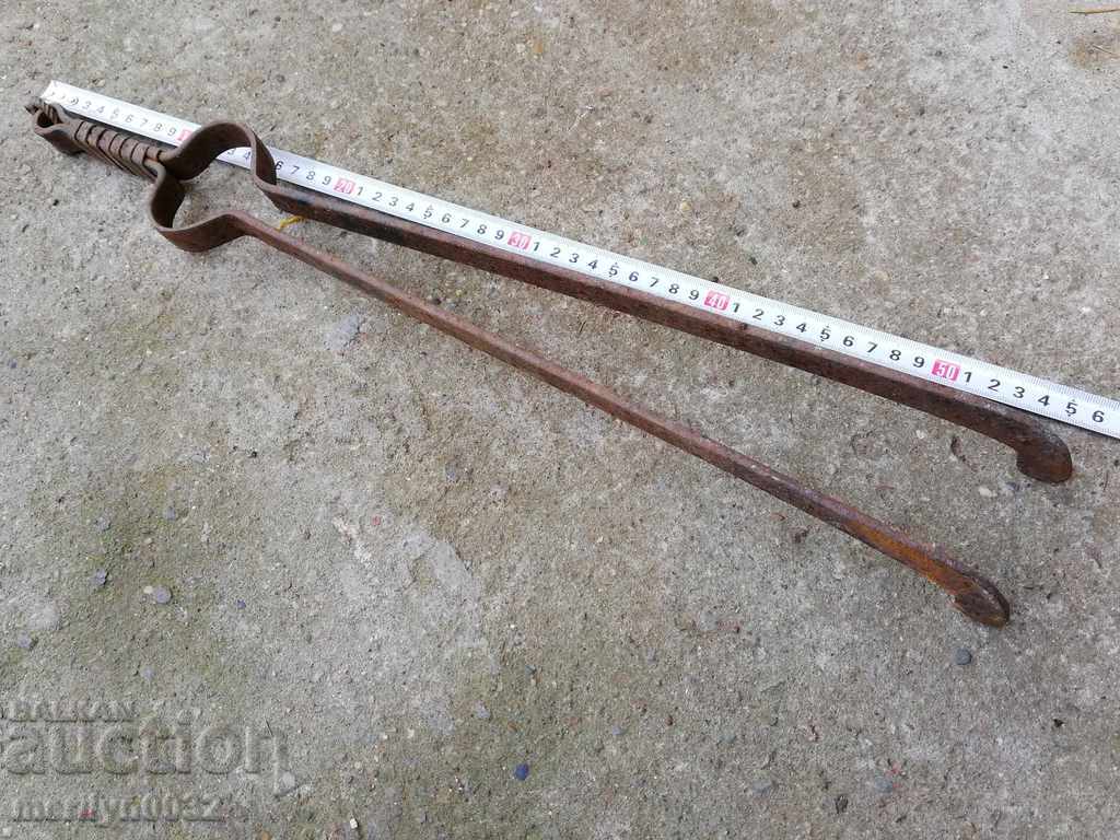 Delivery of Old dilaf, mash, wrought iron for walking