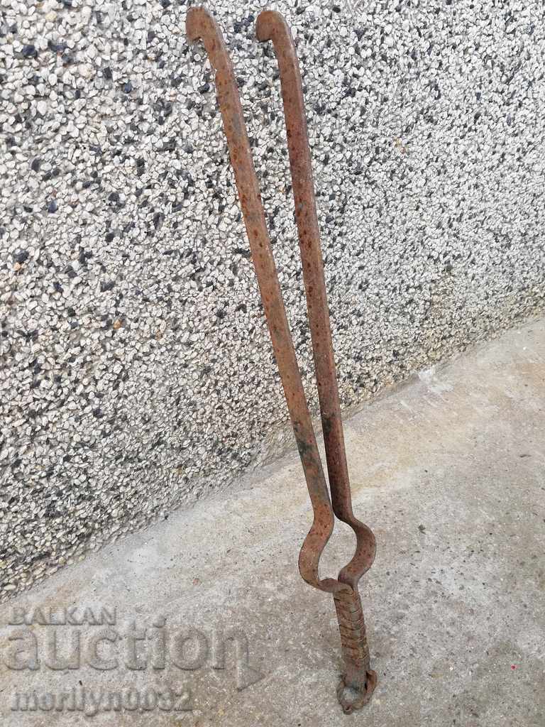 Old dilaf, mash, wrought iron for walking - 5