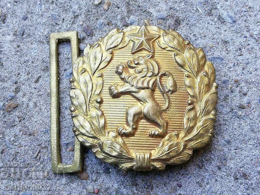 Cataramă de curea de ofițer, MNO, bliah, NRB, uniformă Cataramă de curea de ofițer, MNO, bliah, NRB, uniformă