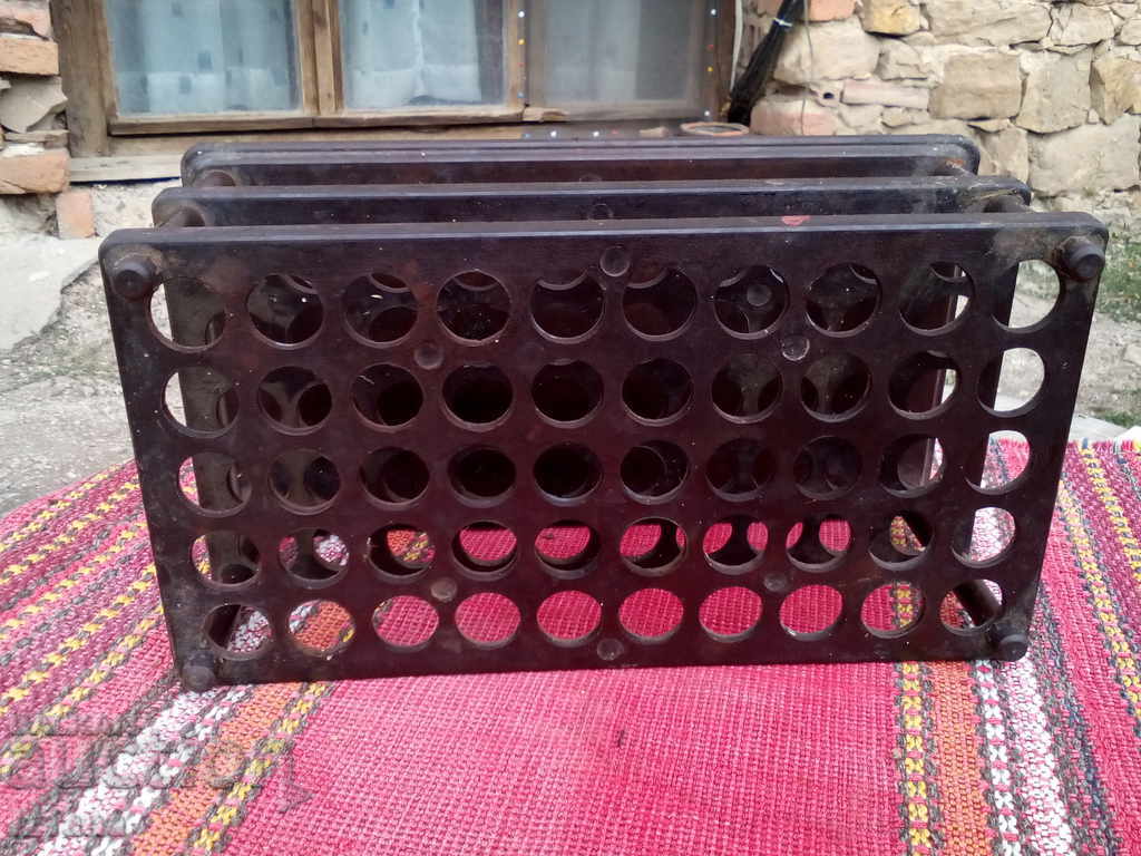 Old stand for test tubes - 6 Old stand for test tubes - 6