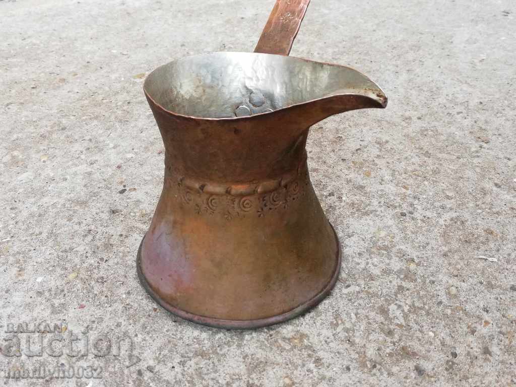 Old copper tin, coffee, baker, copper pot - 5 Old copper tin, coffee, baker, copper pot - 5