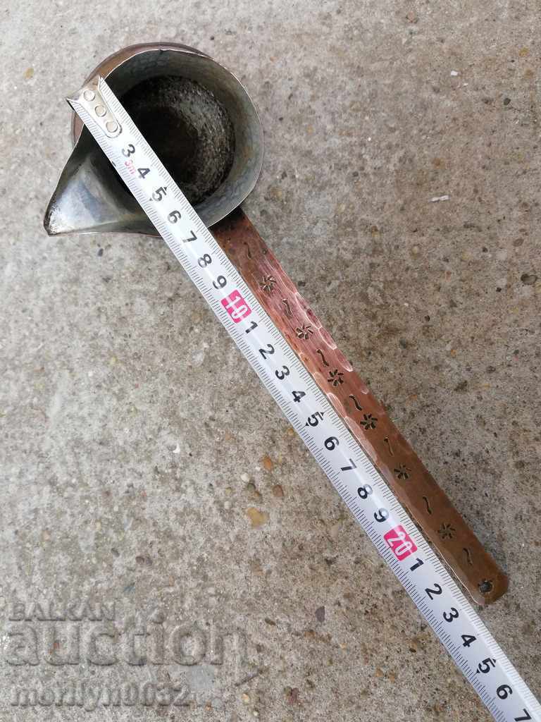 Old copper tin, coffee, baker, copper pot - 7 Old copper tin, coffee, baker, copper pot - 7