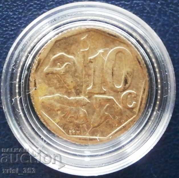 10 centi 2009 Africa de Sud