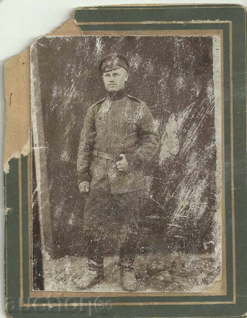 Стара снимка, Ник.Тодоров-аеропланно у-ще, Божурище, 1912г