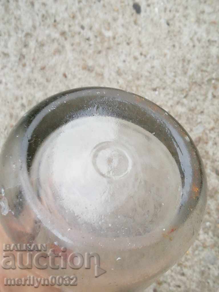 Auction Old glass bottle, REDKAZ bottle Auction Old glass bottle, REDKAZ bottle