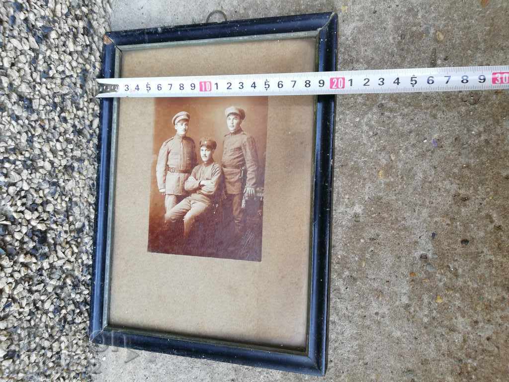 Auction Old framed photo, photography, portrait, propaganda Auction Old framed photo, photography, portrait, propaganda