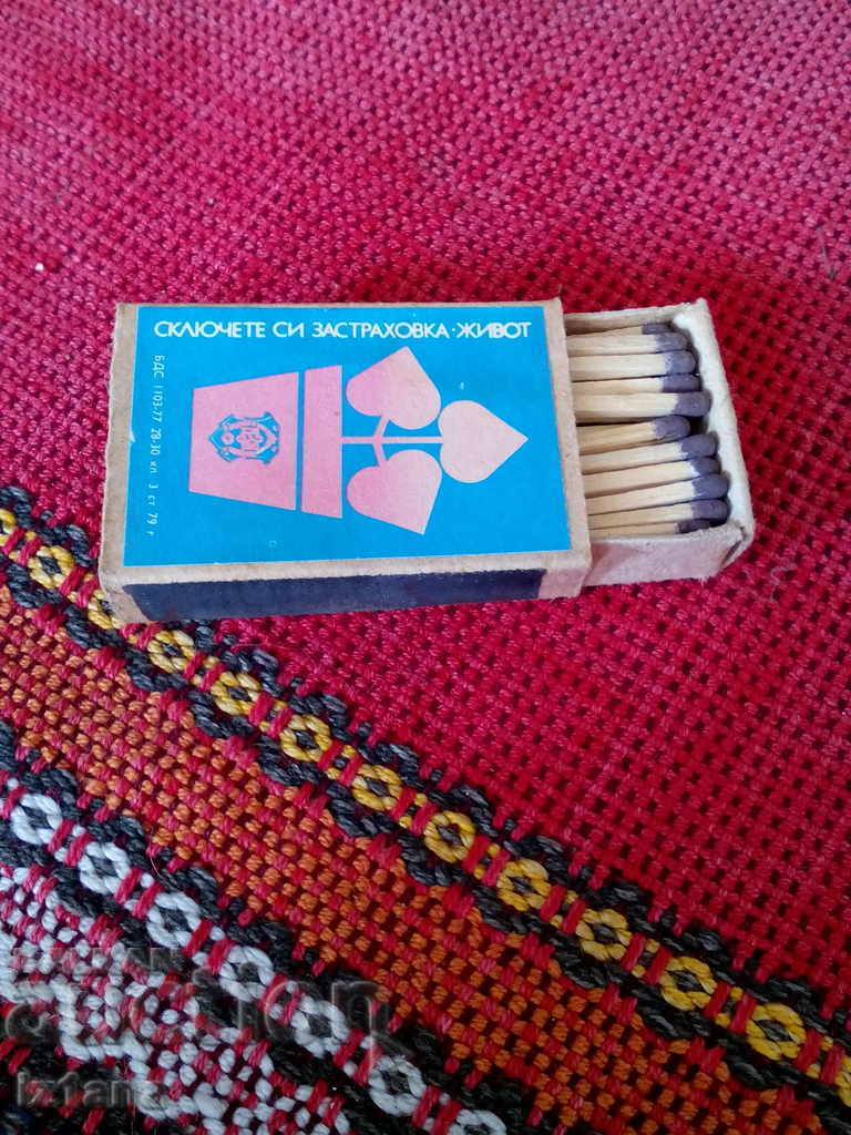 Old match, matchbox - 5 Old match, matchbox - 5