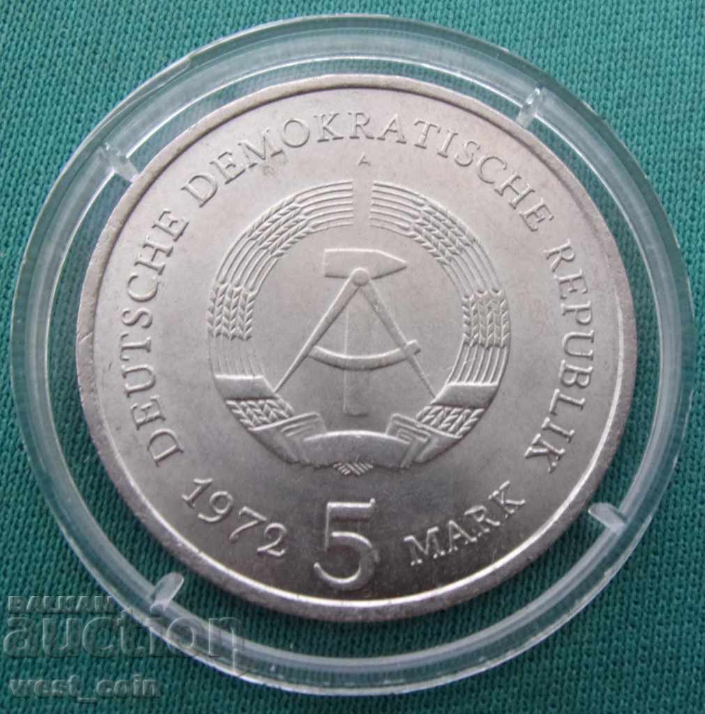 ГДР 5 Mapk 1972 UNC с цена € 2.05 | 4.01 лв. ГДР 5 Mapk 1972 UNC с цена € 2.05 | 4.01 лв.