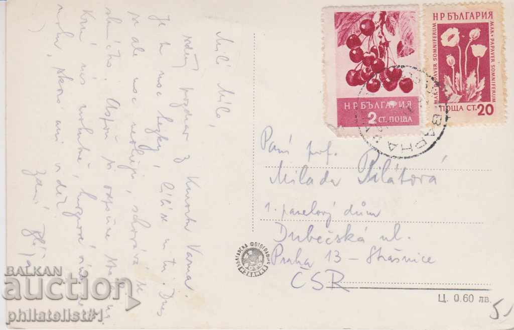 VARNA CARDIC - VIEW about 1960 In 129 with price 5.00 BGN | € 2.56