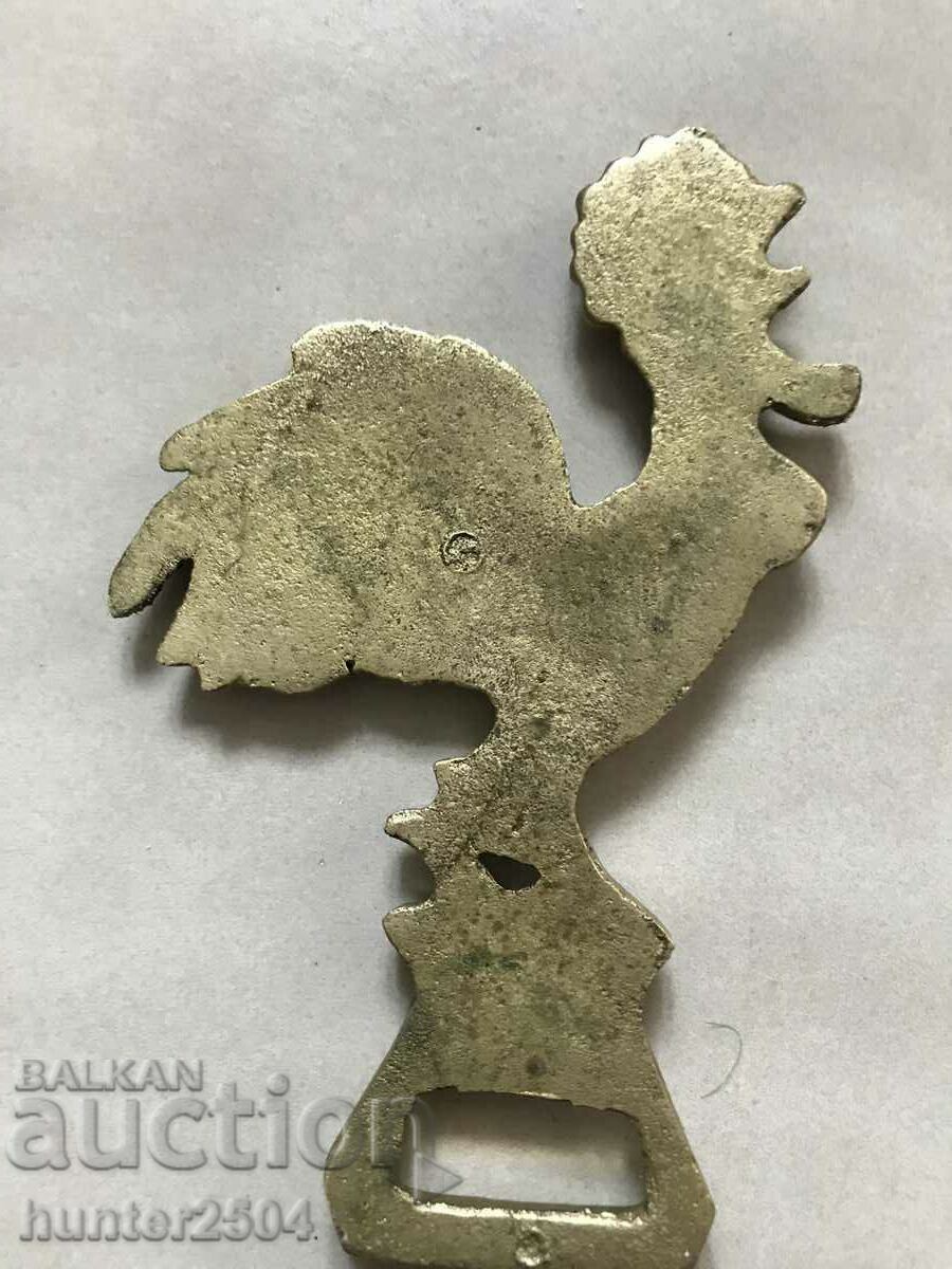 Auction Opener Rooster-12/7 cm, bronze. Auction Opener Rooster-12/7 cm, bronze.